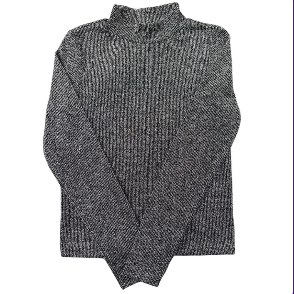 GAP Kids | Girls Ribbed Mockneck Black Metallic Top | Size XXL 14-16 | NWT *NEW*